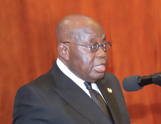 President Akufo-Addo to deliver State Nation Address Wednesday